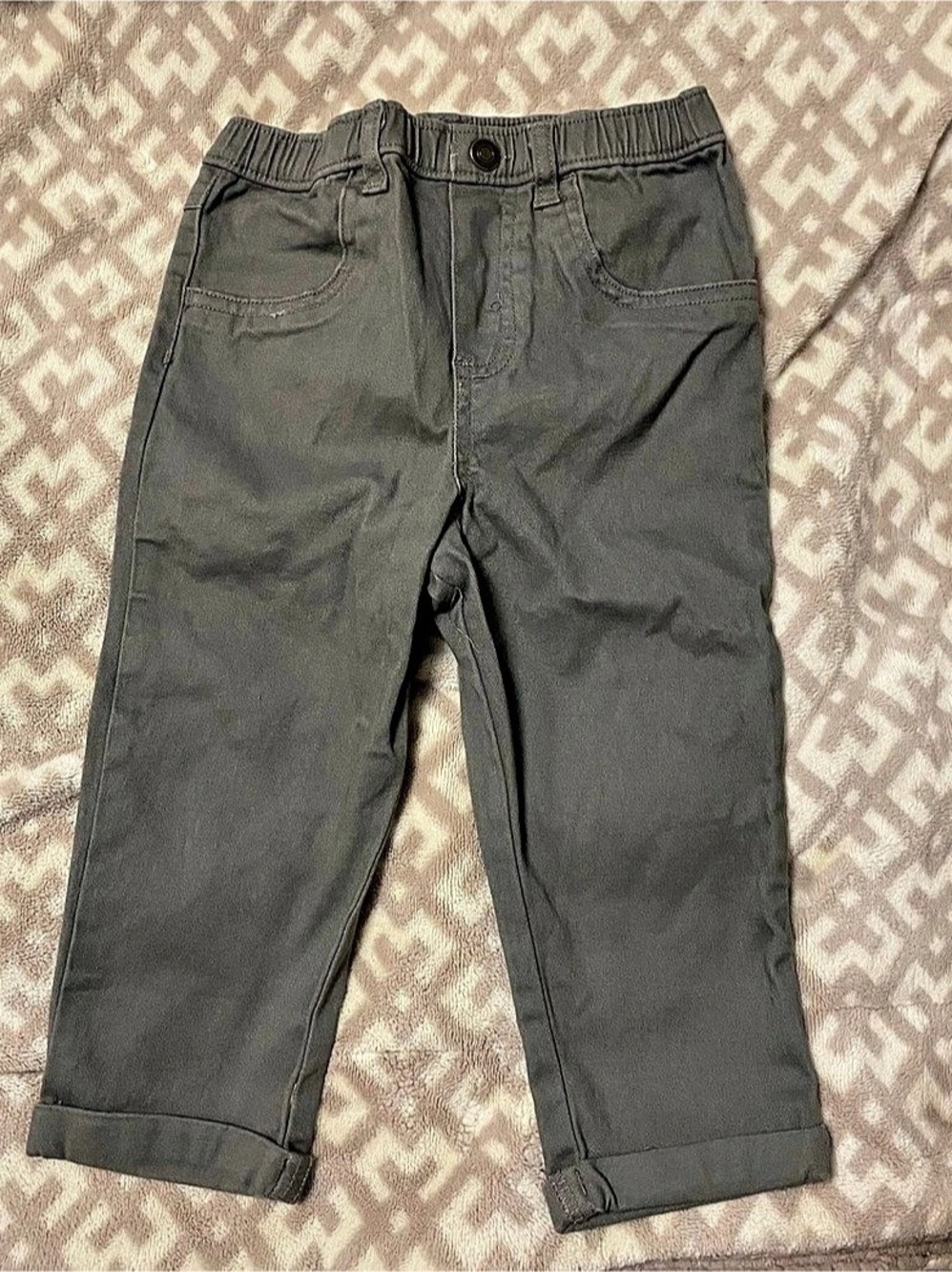 Garanimals Pull-On Casual Pants in Gray Baby 24M Like New